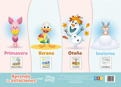 APRENDO LAS ESTACIONES CON DISNEY BABY
