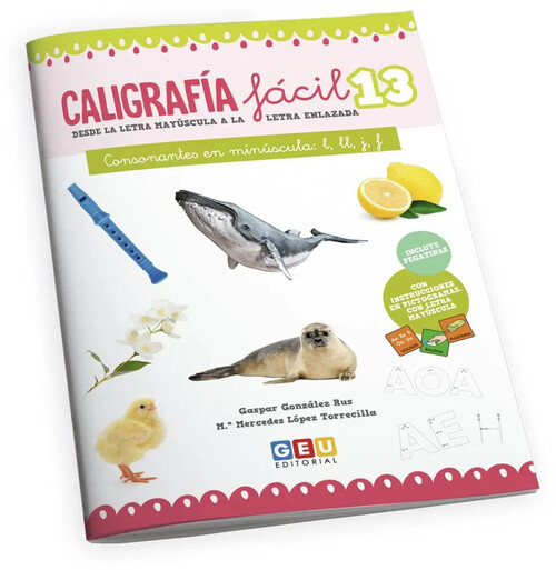 CALIGRAFIA FACIL 10. CONSONANTES EN MINUSCULA V, W, Z.