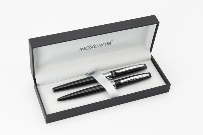 JUEGO BOLI + PLUMA PRIME NEGRO EN ESTUCHE