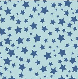 BOBINA 31 CM TODO A�O ESTRELLAS AZUL