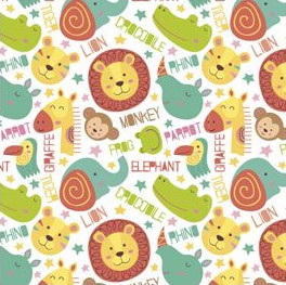 BOBINA 62 CM INFANTIL JUNGLA