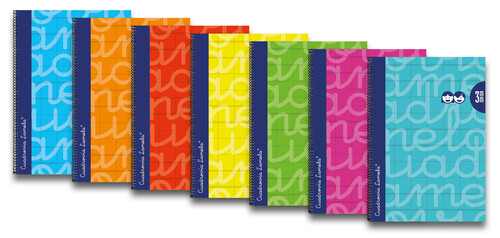BLOCK LAMELA FOLIO 3MM SURTIDOS EXTRADURA - PACK 6U