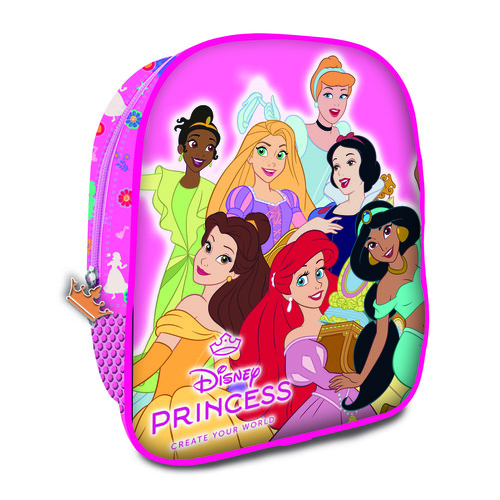 MOCHILA GUARDERIA PRINCESAS DISNEY ROSA