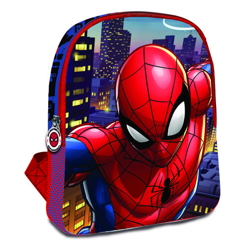 MOCHILA MEDIANA SPIDERMAN CITY