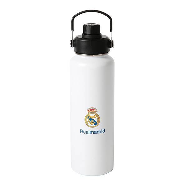BOTELLA TERMICA 1200ML BLANCA REAL MADRID