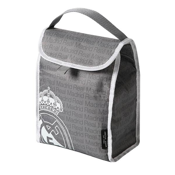 BOLSA ISOTERMICA PLEGABLE GRIS REAL MADRID 2� EQUIP.