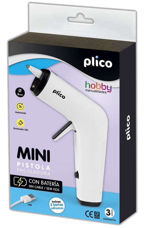 PISTOLA ENCOLADORA MINI C/ BATERIA 10W