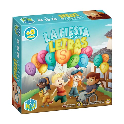 JUEGO MESA LA FIESTA DE LAS LETRAS