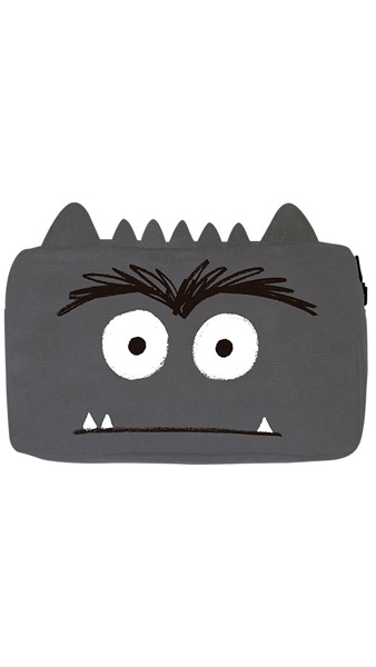 PORTATODO MONSTRUO GRIS 24X22CM (EL MONSTRUO DE COLORES)