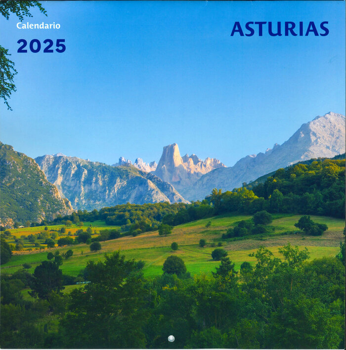 CALENDARIO 2025 PARED ASTURIAS 29X29CM