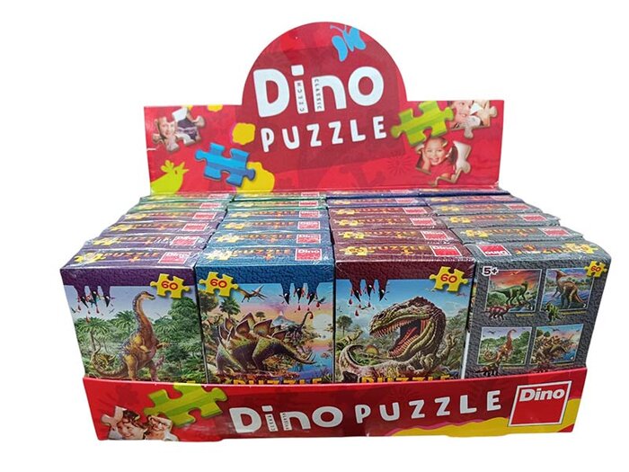 PUZZLE DINOSAURIOS 60 PIEZAS - EXP. 24U