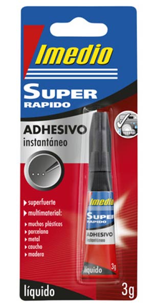PEGAMENTO 3 GR IMEDIO SUPER RAPIDO - CAJA 10