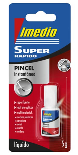 PEGAMENTO 5 GR IMEDIO PINCEL SUPER RAPIDO - CAJA 6