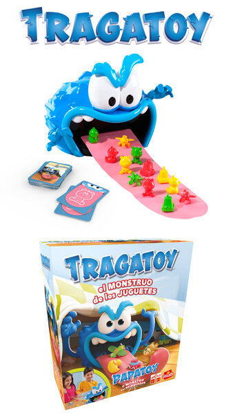 JUEGO DE MESA TRAGATOY EL MONSTRUO DE LOS JUGUETES