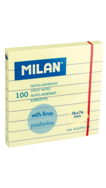 TACO NOTAS QUITA Y PON 76X76 ROSA PASTEL PACK 10U (MILAN)