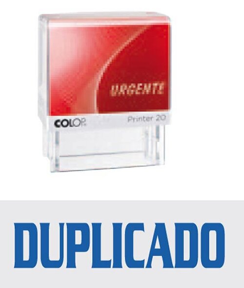 SELLO AUTOMATICO COLOP CONFORME FORMULA COMERCIAL 14X38MM