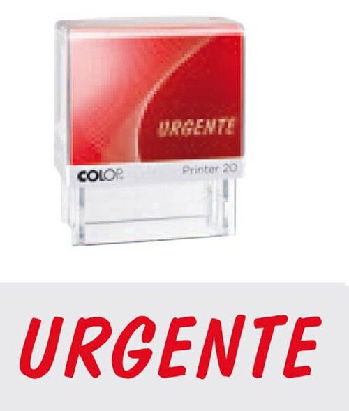 SELLO AUTOMATICO COLOP URGENTE FORMULA COMERCIAL 14X38MM