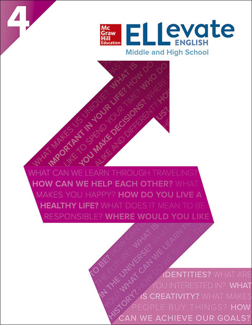 ELLEVATE ENGLISH: MIDDLE AND HIGH SCHOOL STUDENT BOOK LEVEL