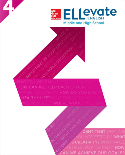ELLEVATE ENGLISH: MIDDLE AND HIGH SCHOOL WORKBOOK LEVEL 4