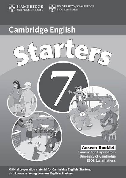 CAMBRIDGE YOUNG LEARNERS ENGLISH TESTS 7 STARTERS ANSWER BO