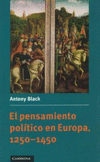 PENSAMIENTO POLITICO EUROPA 1250-1450