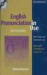 ENGLISH PRONUNCIATION IN USE INTERMEDIATE WITH KEY+CD