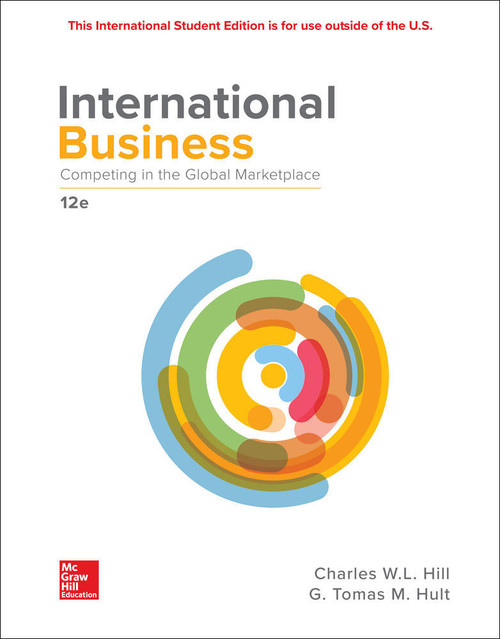 ISE INTERNATIONAL BUSINESS: COMPETING IN THE GLOBAL MARKETPL