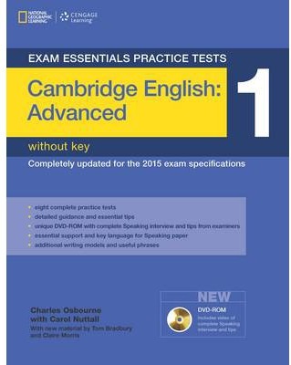 CAMBRIDGE CAE PRACTICE TEST 1+DVDR