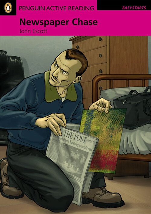 PENGUIN ACTIVE READING ES: NEWSPAPER CHASE BOOK AND CD-ROM