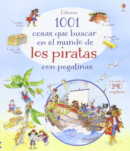 1001 COSAS QUE BUSCAR MUNDO PIRATA PEGATINAS