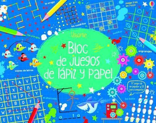 BLOC JUEGOS LAPIZ Y PAPEL