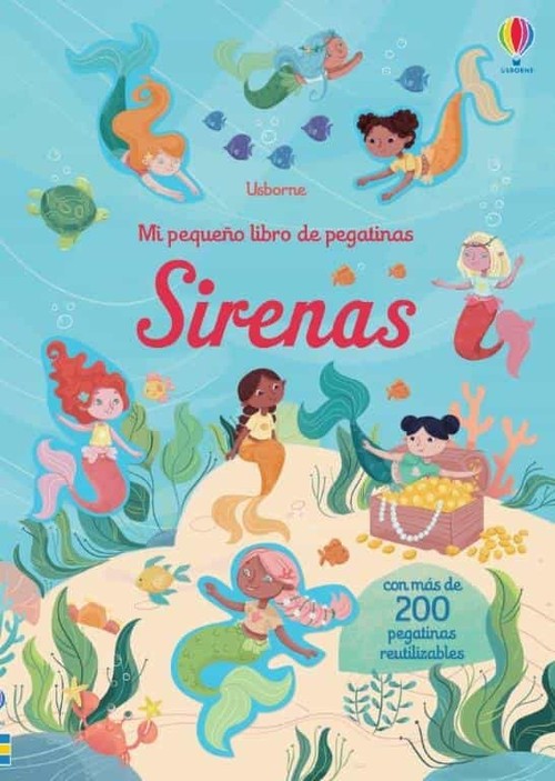 SIRENAS. MI PEQUEO LIBRO DE PEGATINAS