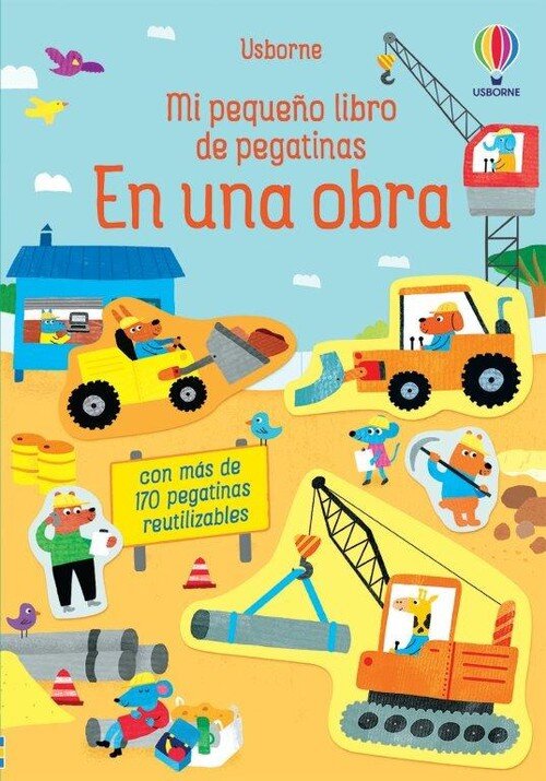 EN UNA OBRA MI PEQUE�O LIBRO PEGATINAS