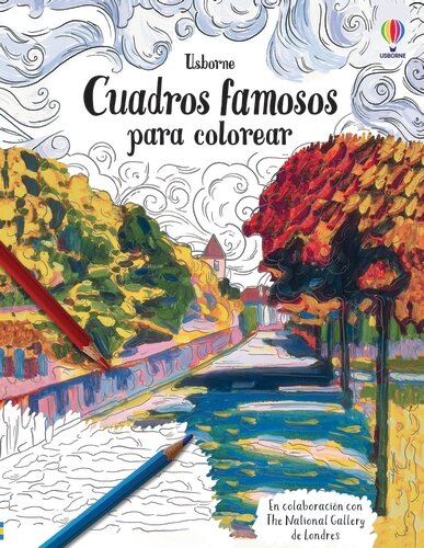 CUADROS FAMOSOS COLOREAR