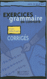 EXERCICES GRAMMAIRE EN CONTEXTE DEB CORR