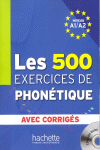 EXERCICES PHONETIQUE 500+CORRIG A1/A2