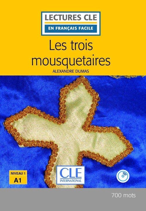 TROIS MOUSQUETAIRES NIVEAU 1 AVEC CD,LES