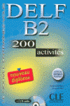 DELF B2 200 ACTIVITES+CD