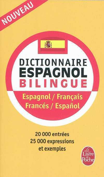DICTIONNAIRE LIVRE DE POCHE FRANCES/ESPA