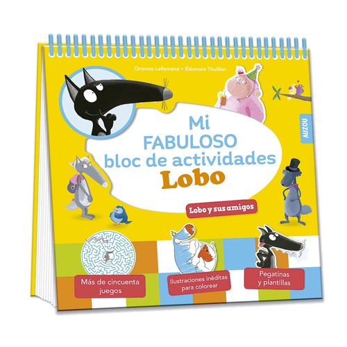 MI FABULOSO BLOC DE ACTIVIDADES LOBO