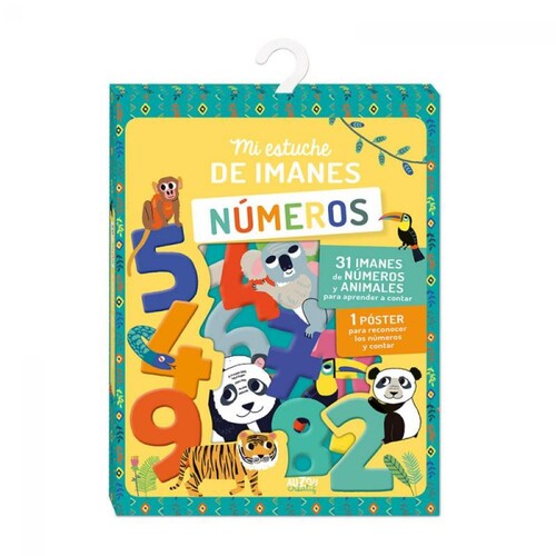 MI ESTUCHE DE IMANES. NUMEROS