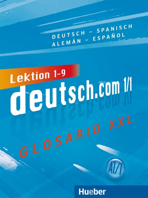 GLOSARIO XXL, A1/1, SPANISCH