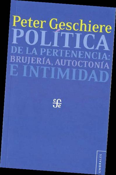 POLITICA DE LA PERTENENCIA