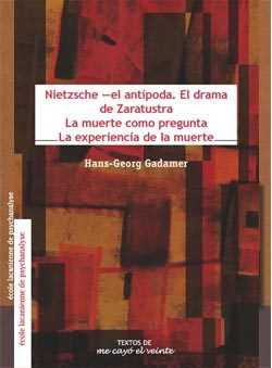 NIETZSCHE EL ANTIPODA EL DRAMA DE ZARATUSTRA LA MUERTE
