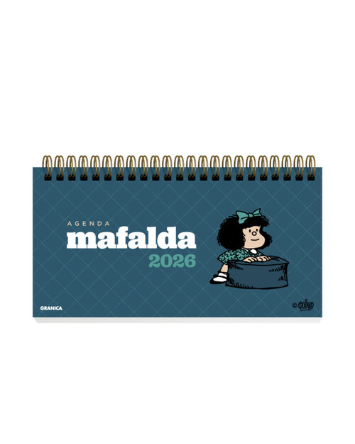AGENDA 2026 MAFALDA POCKET SEMANA VISTA T.DURA