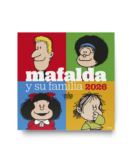 QUINO 2026 AGENDA ENCUADERNADA VERDE