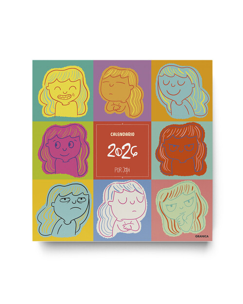 JOPI 2026. CALENDARIO DE PARED