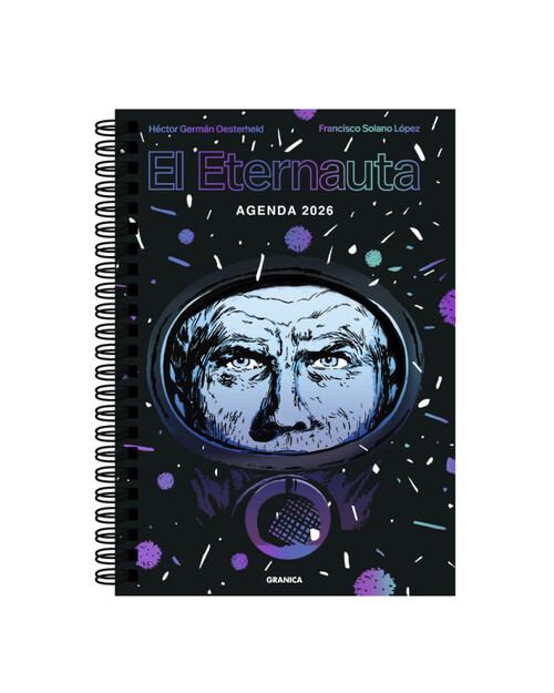 ETERNAUTA 2026. AGENDA ANILLADA HOLOGRAMA