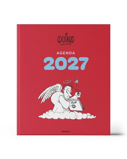 QUINO 2027 ENCUADERNADA ROJA