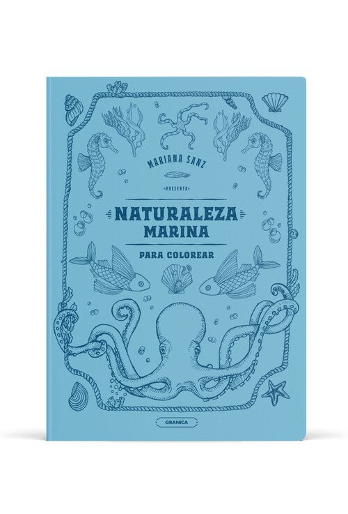 NATURALEZA MARINA PARA COLOREAR